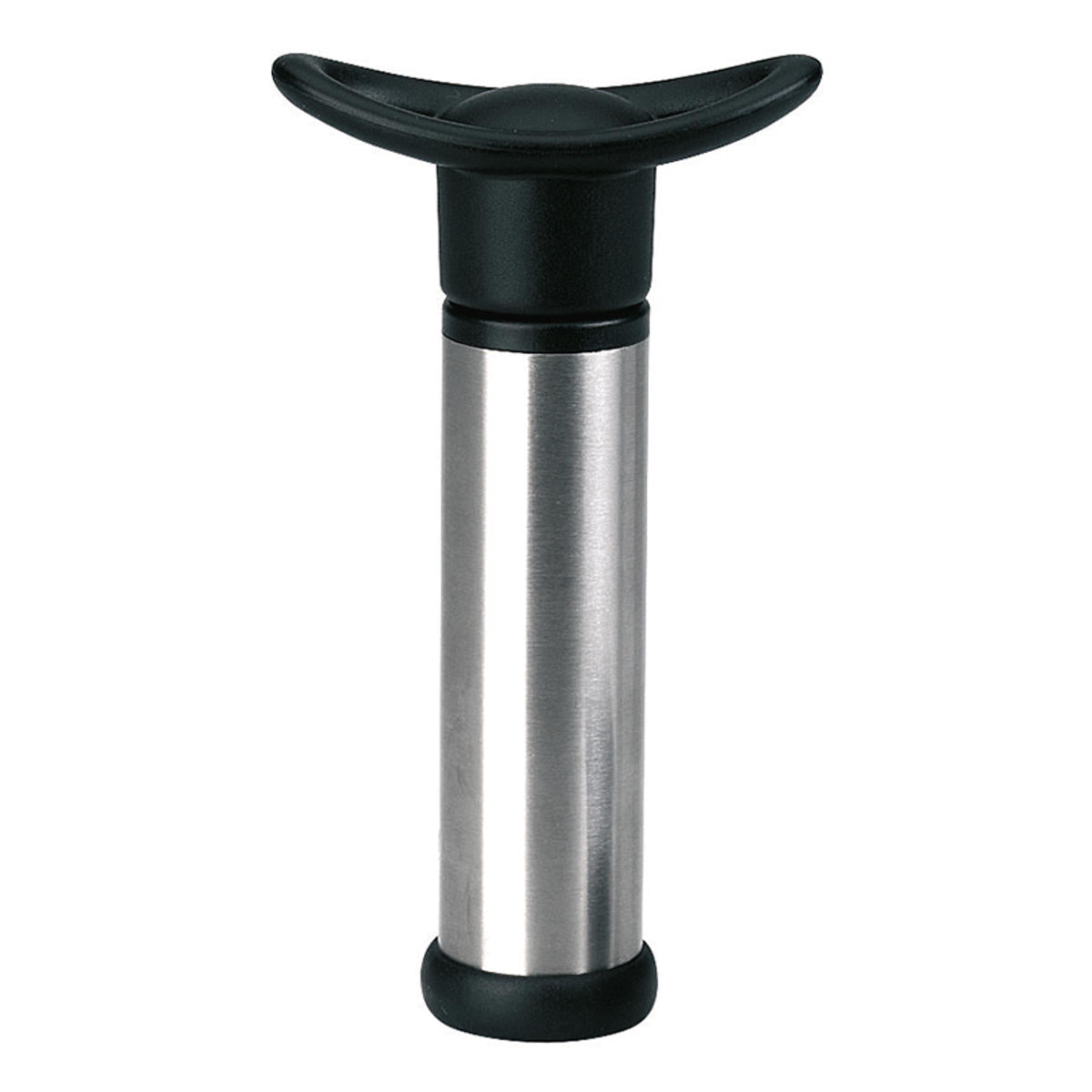 Bomba manual vacío con dos tapones para vino