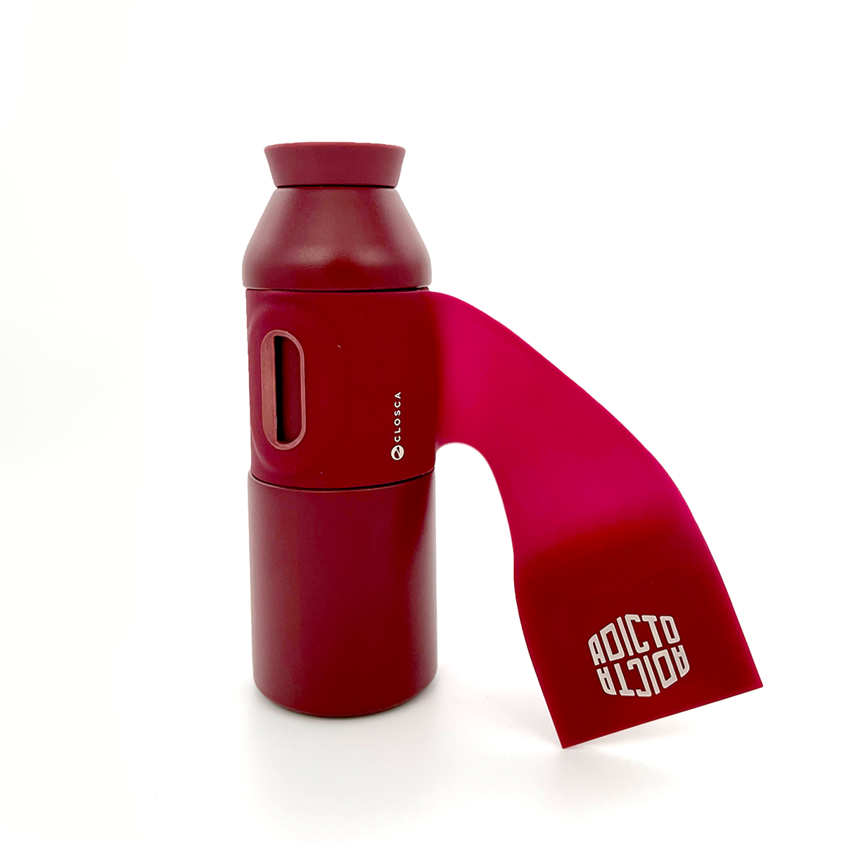 Botella Closca Wave by Adicto y Adicta (Burdeos)